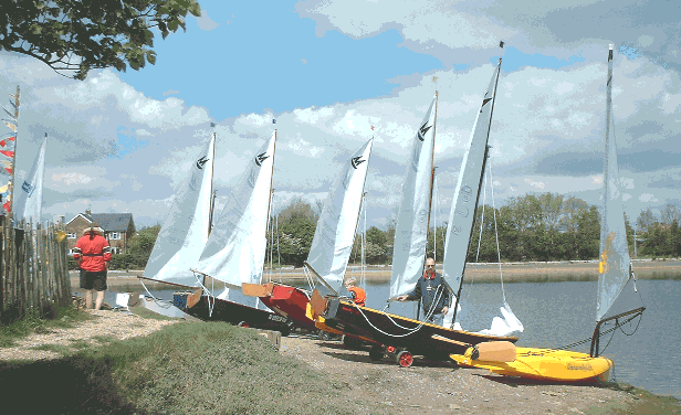 Boats ready for the water